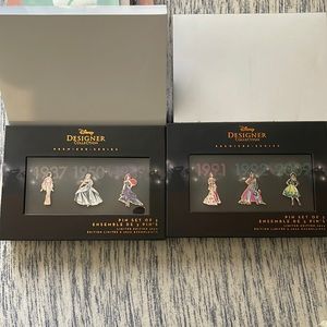 2018 Disney Store Exclusive’s Princess Pins